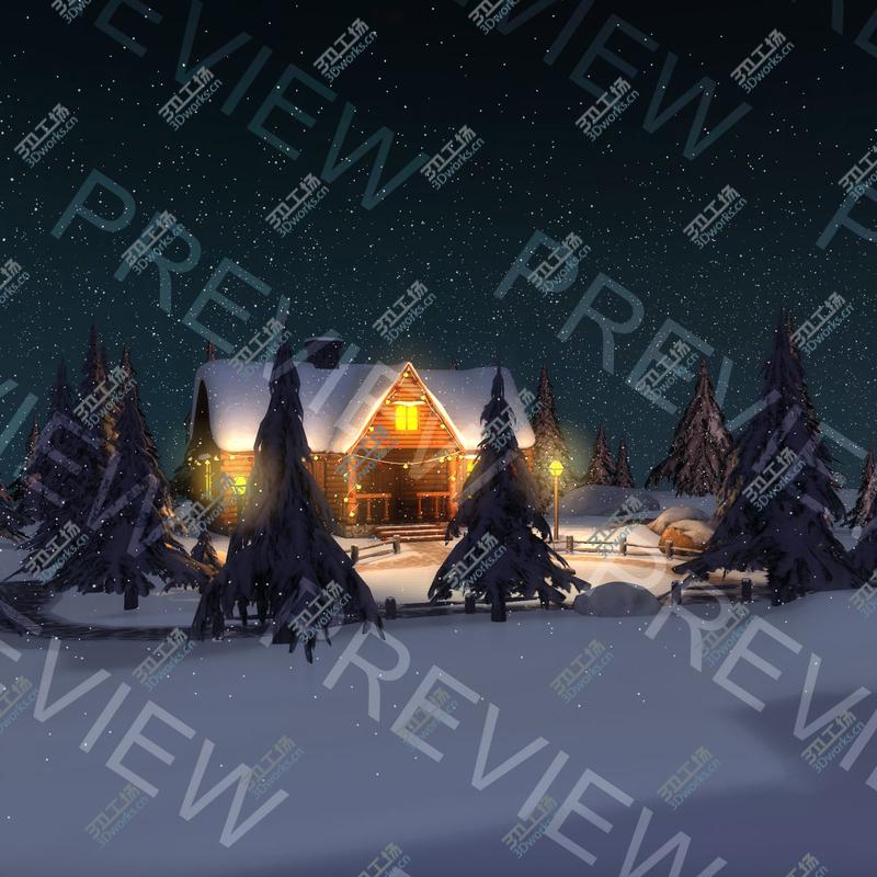 images/goods_img/2021040231/Winter Snow Christmas Scene/5.jpg